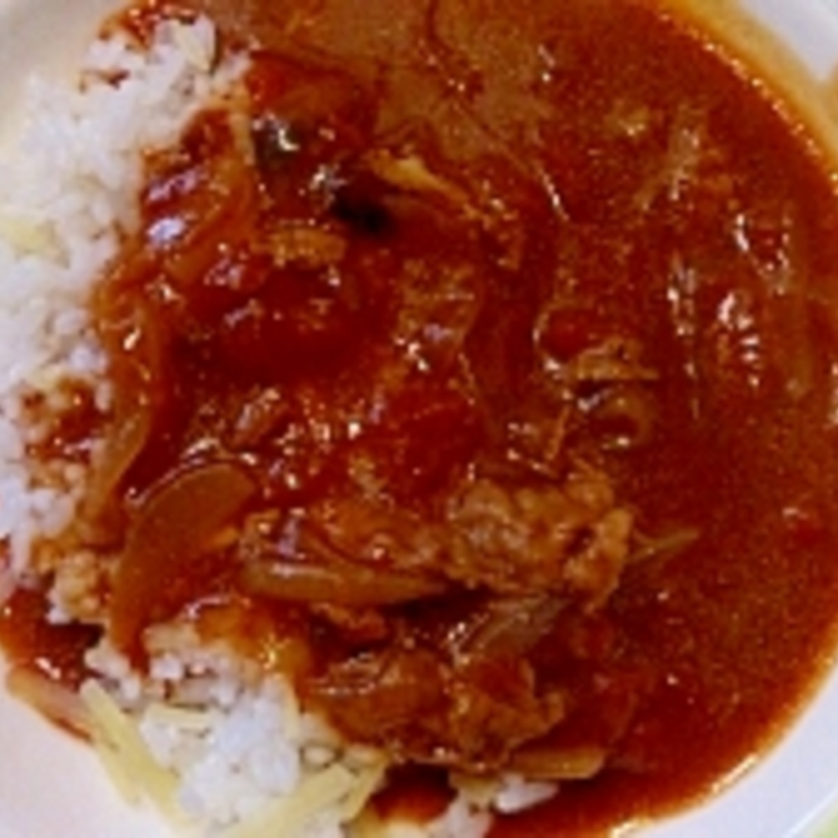 デミグラスソースで コク深いハヤシライス レシピ 作り方 By Sirahoshi 楽天レシピ